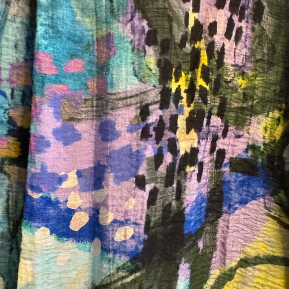 Ali Miles Multicolor Abstract Shirt - Picture 12 of 15